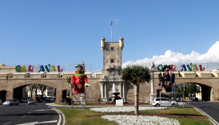 Puertas de Tierra en los Carnavales de Cádiz - Foto: David Ibáñez Montañez