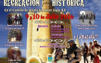 III Recreación Histórica del siglo XV en el castillo de Alcalá del Júcar